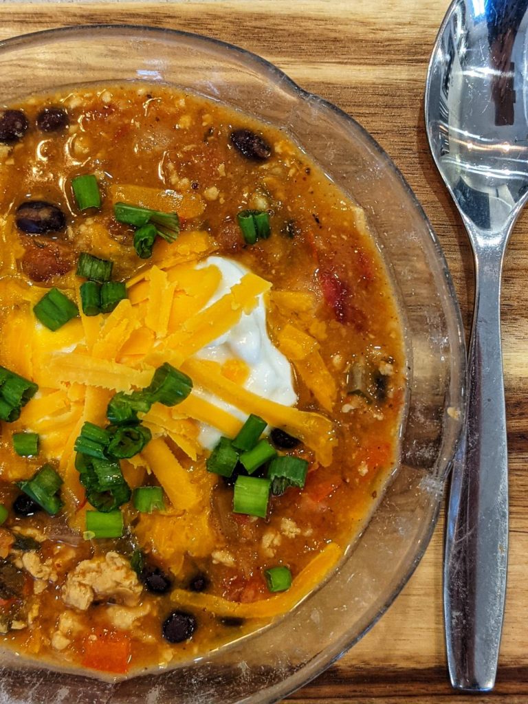 Ground Turkey/Chicken Chili Move Daily