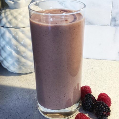 Blackberry Raspberry Smoothie Move Daily