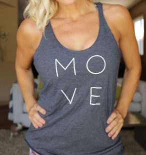 Next Level Women’s Vintage Navy Tri-Blend Tank