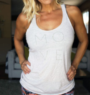 Next Level Women’s Heather White Tri-Blend Tank