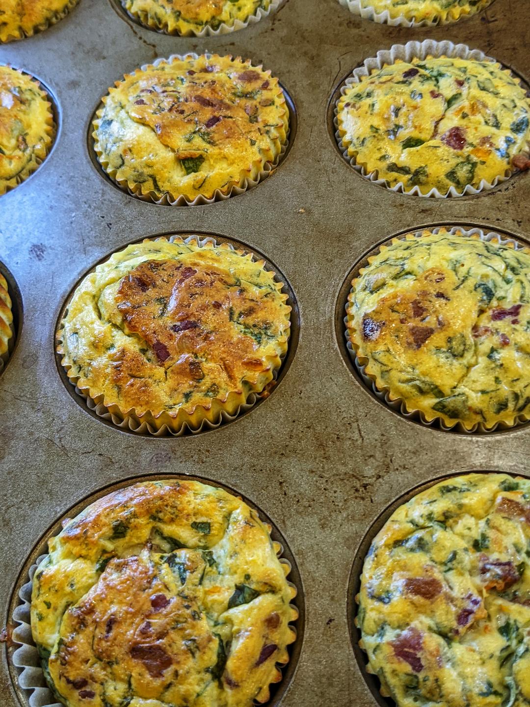 Healthy High Protein Egg Bites (Dairy-Free) - HalfPastHungry