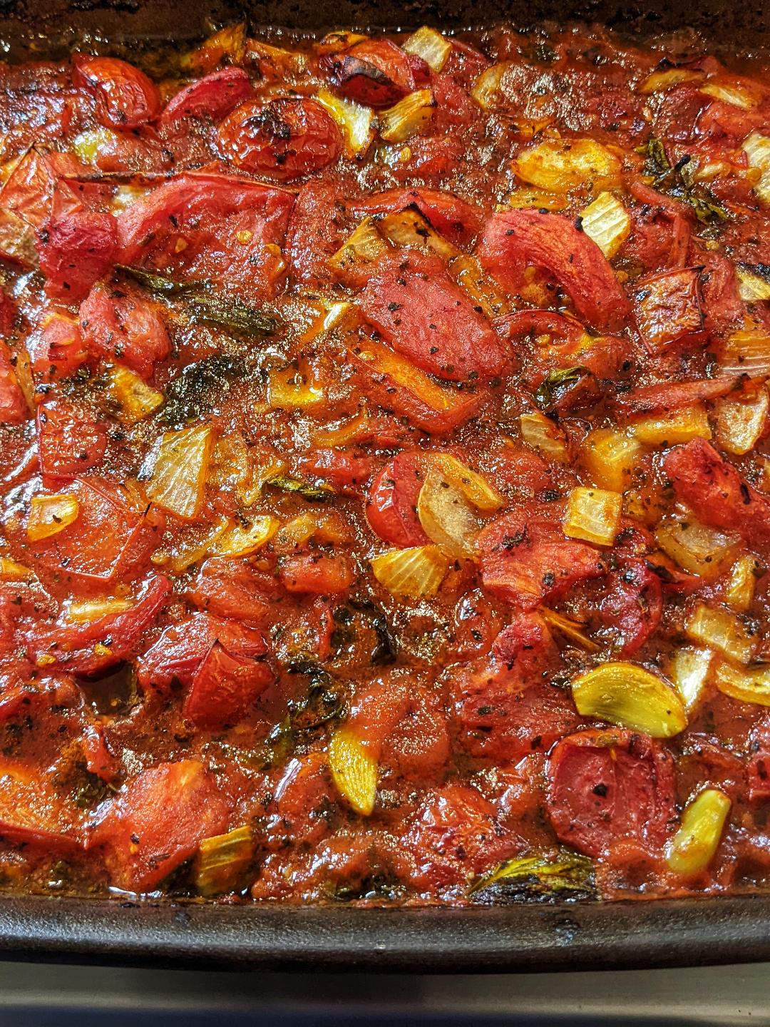 Fresh Tomato Basil Soup or Sauce - Move Daily