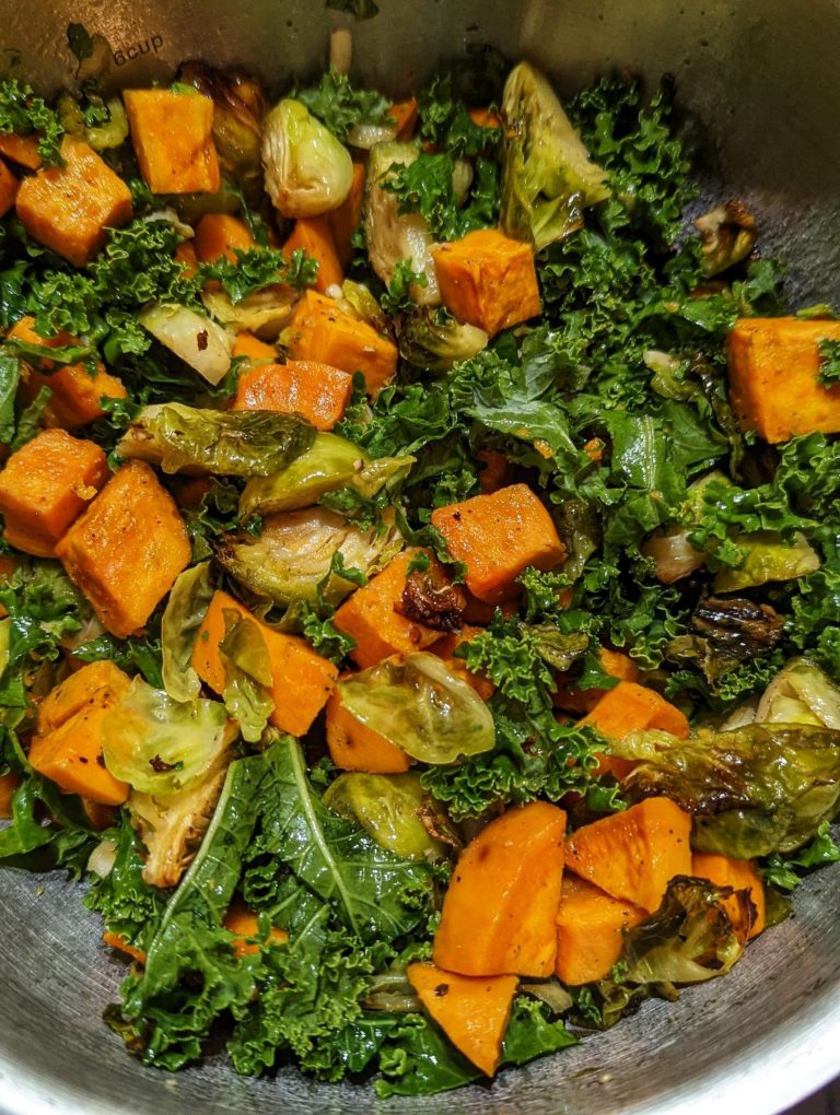 Autumn Veggie Chicken Bowl Move Daily