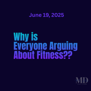 Why is everyone arguing about fitness??