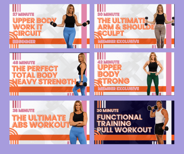 Move Daily Fitness weekly workouts